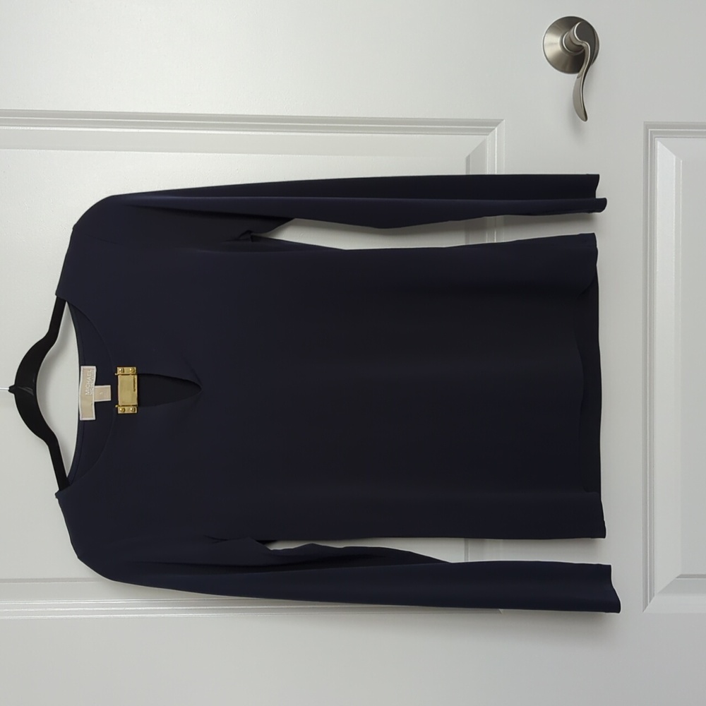 Navy Michael Kors Blouse